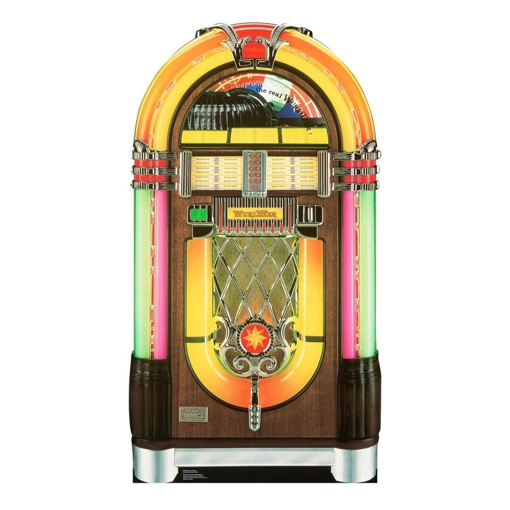 Cardboard People Wurlitzer Jukebox Life Size Cardboard Cutout Standup